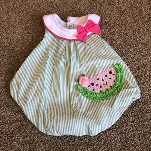 Baby Essentials - watermelon onesie NWOT